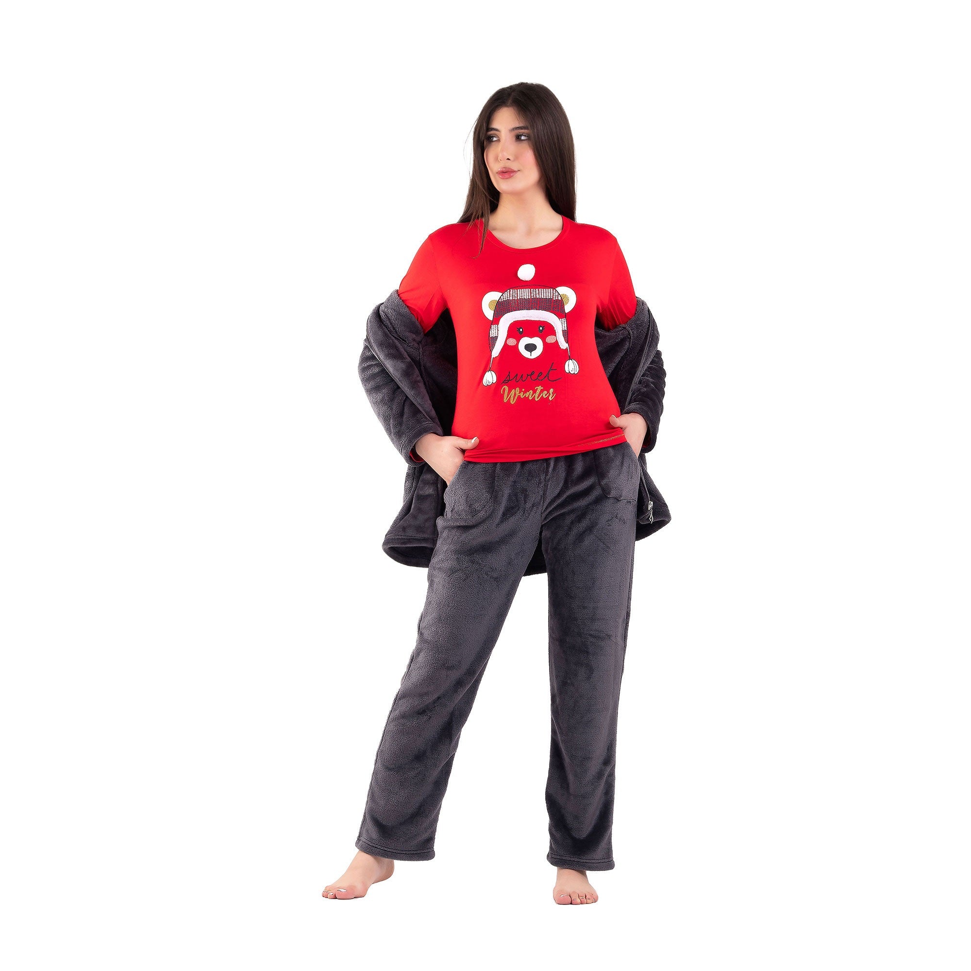 pyjama 3 Piece  Winter Set
