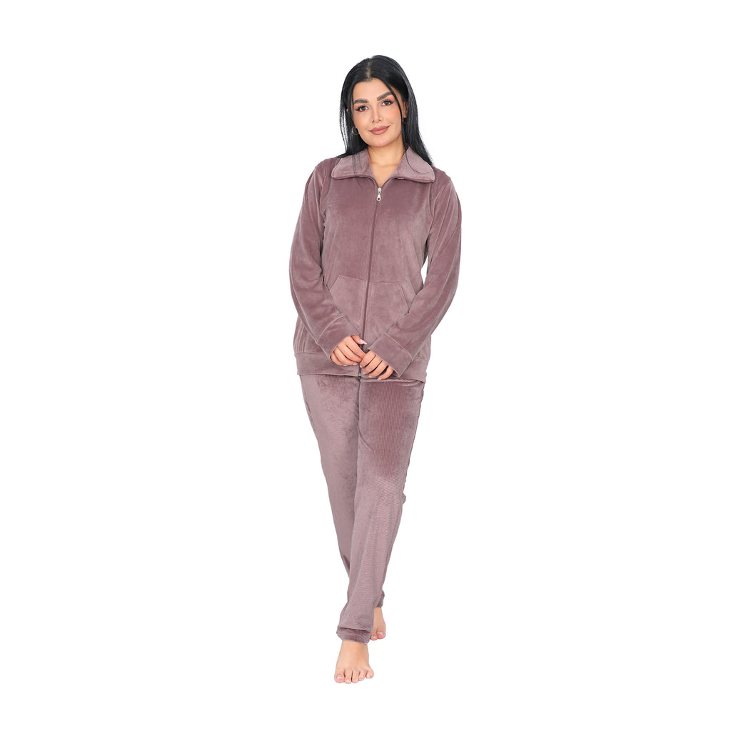 Women's Luxurious 2-Piece Winter Pyjama