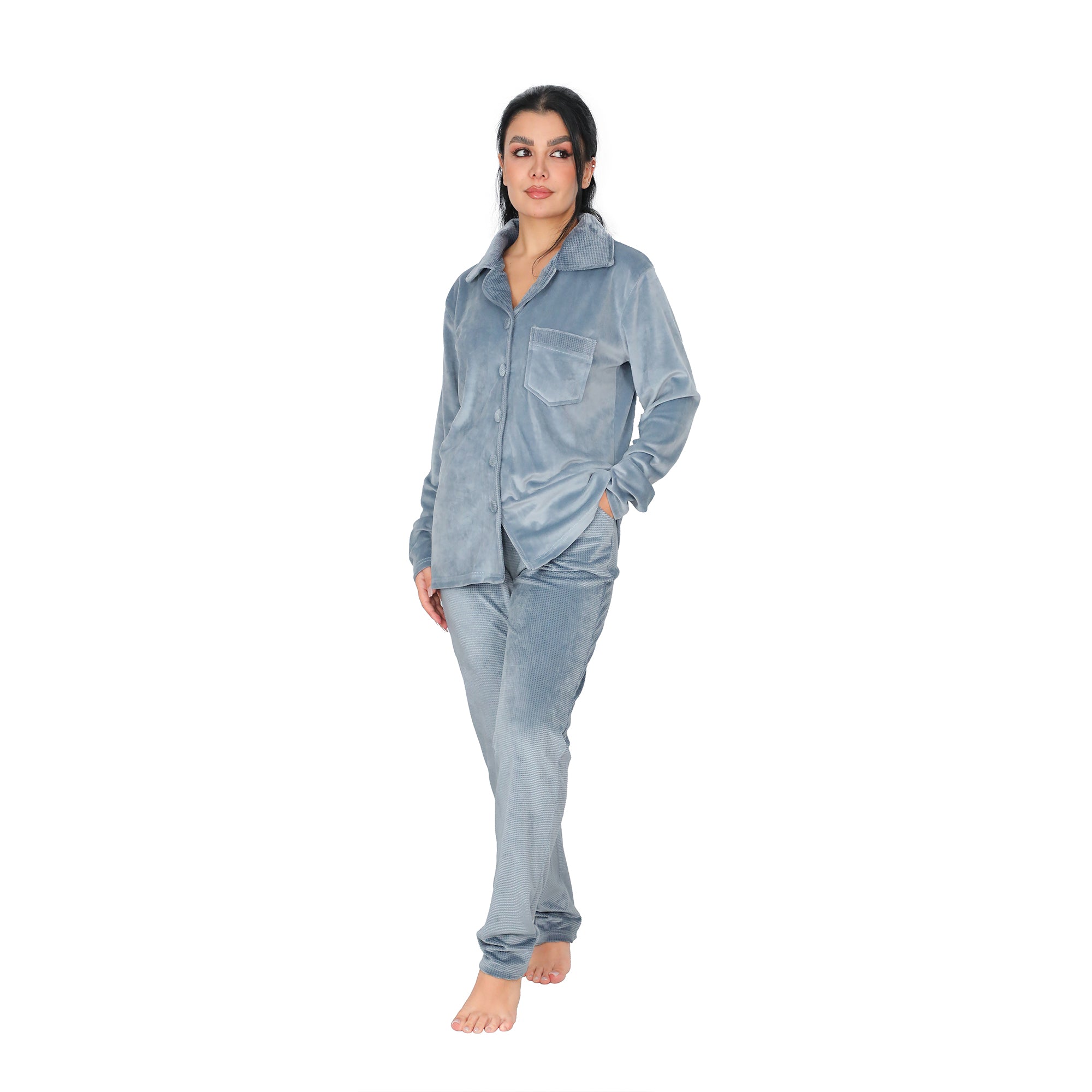Women's Classic Velvet Pajama Set