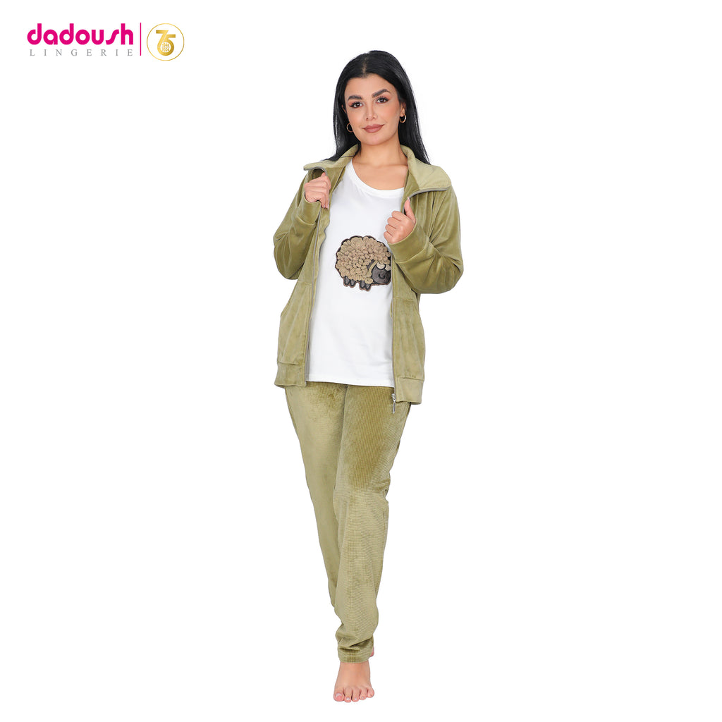 Women's Deluxe 3-Piece Winter Pyjama