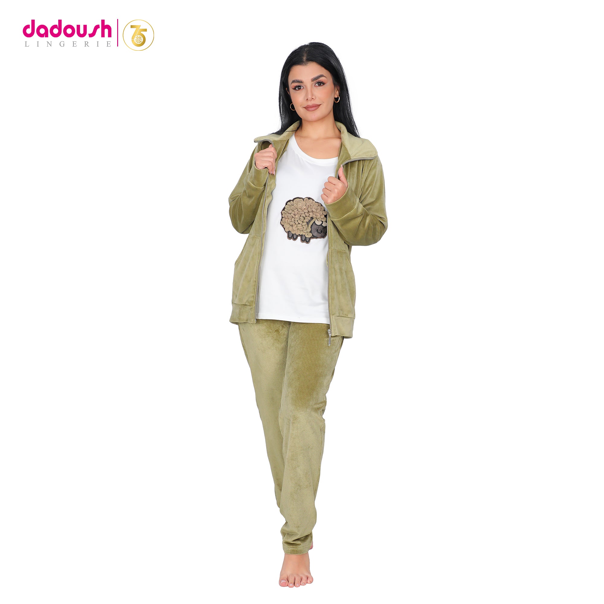 Women's Deluxe 3-Piece Winter Pyjama