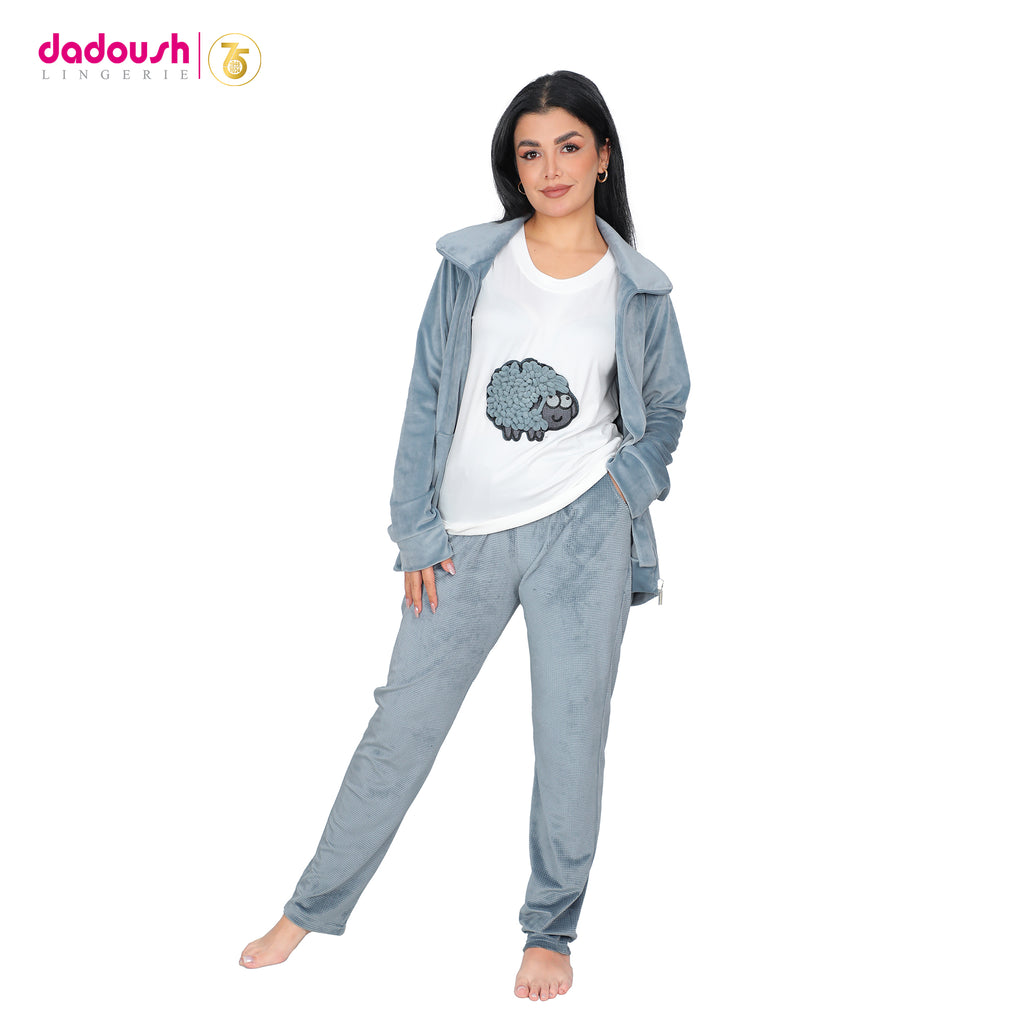 Women's Deluxe 3-Piece Winter Pyjama