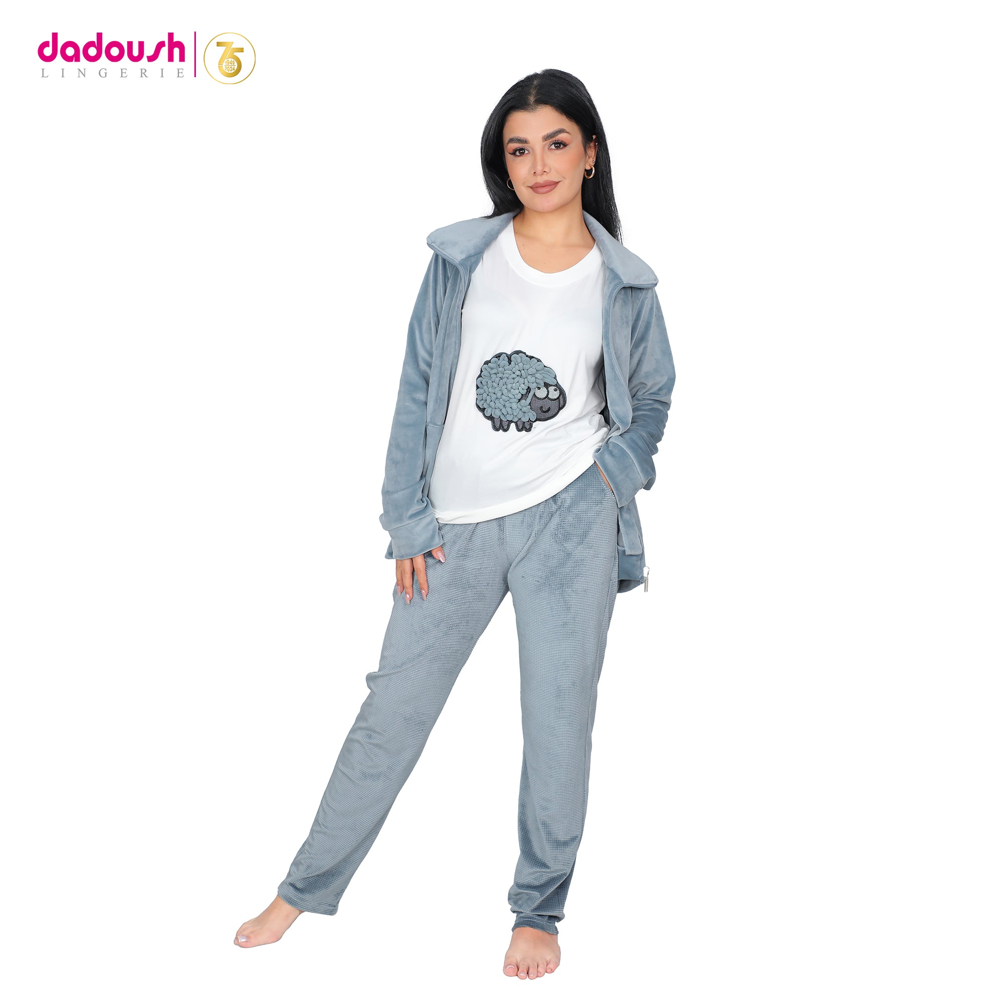 Women's Deluxe 3-Piece Winter Pyjama