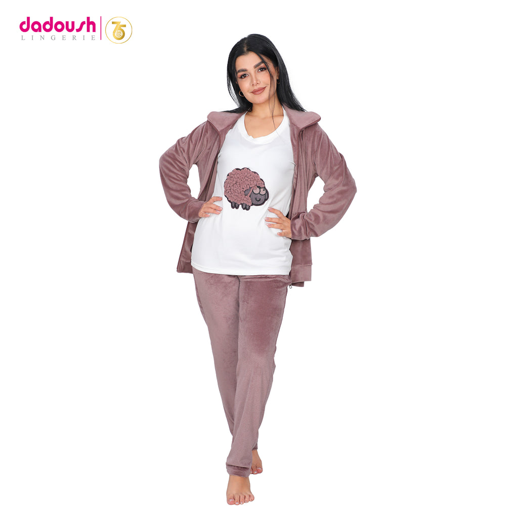 Women's Deluxe 3-Piece Winter Pyjama